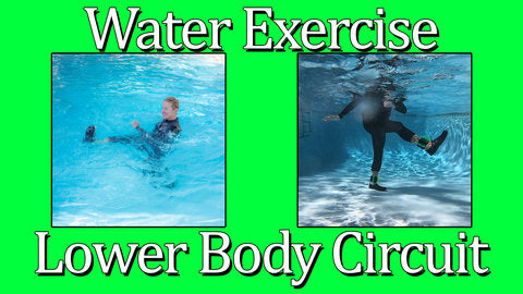 Water Exercise Lower Body Circuits